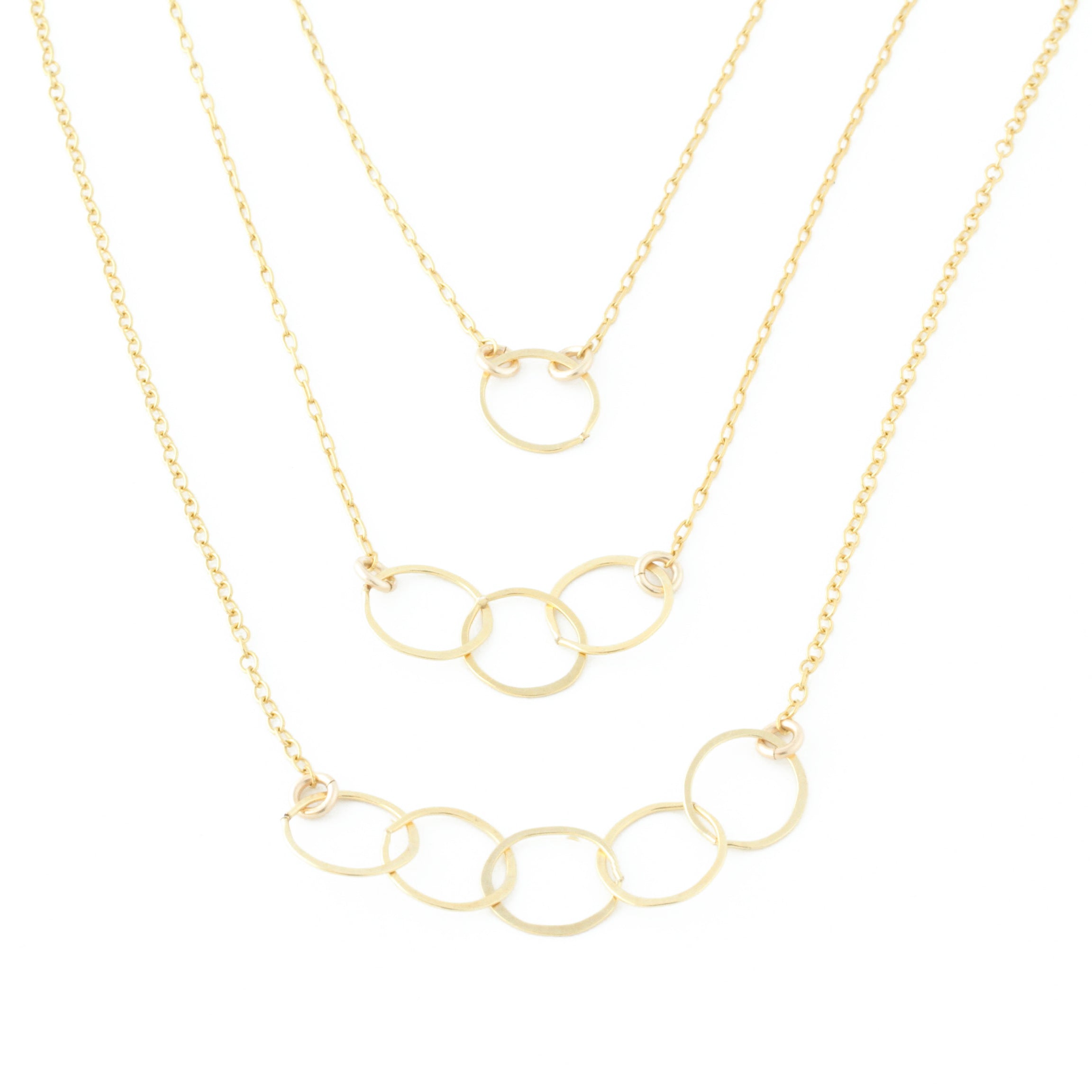 Champagne Necklace (Triple)