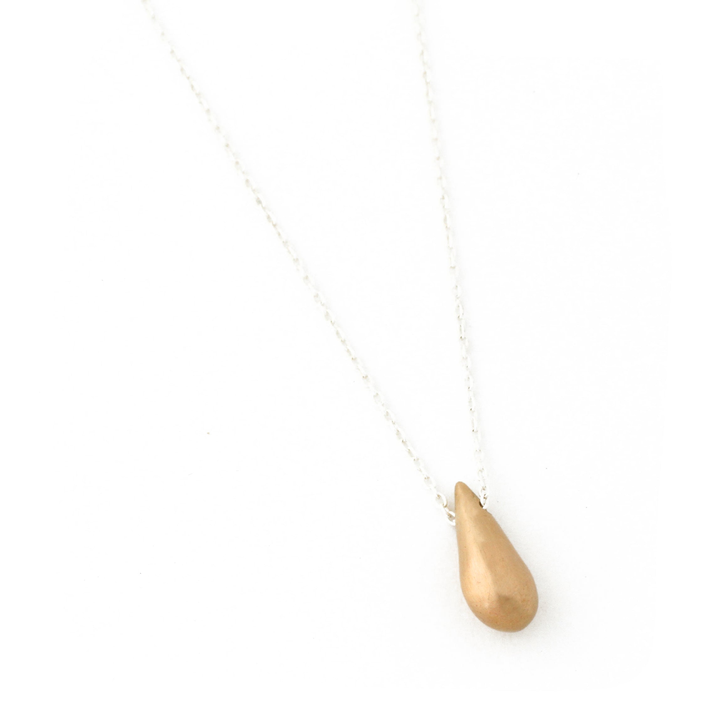 Raindrop Necklace (Large Bronze)