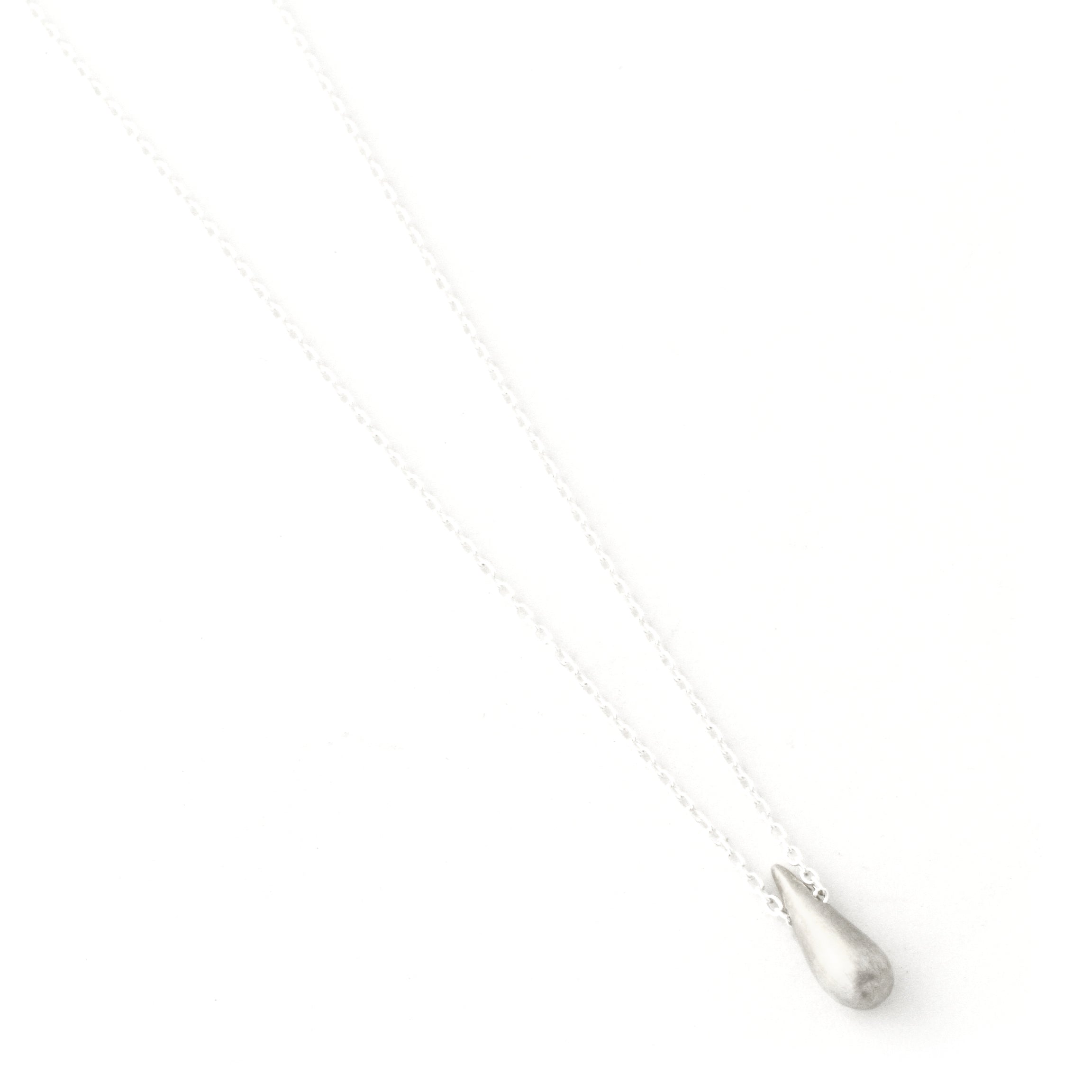 Raindrop Necklace (Small Sterling Silver)