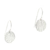 Luna Hammered Earrings (Small)